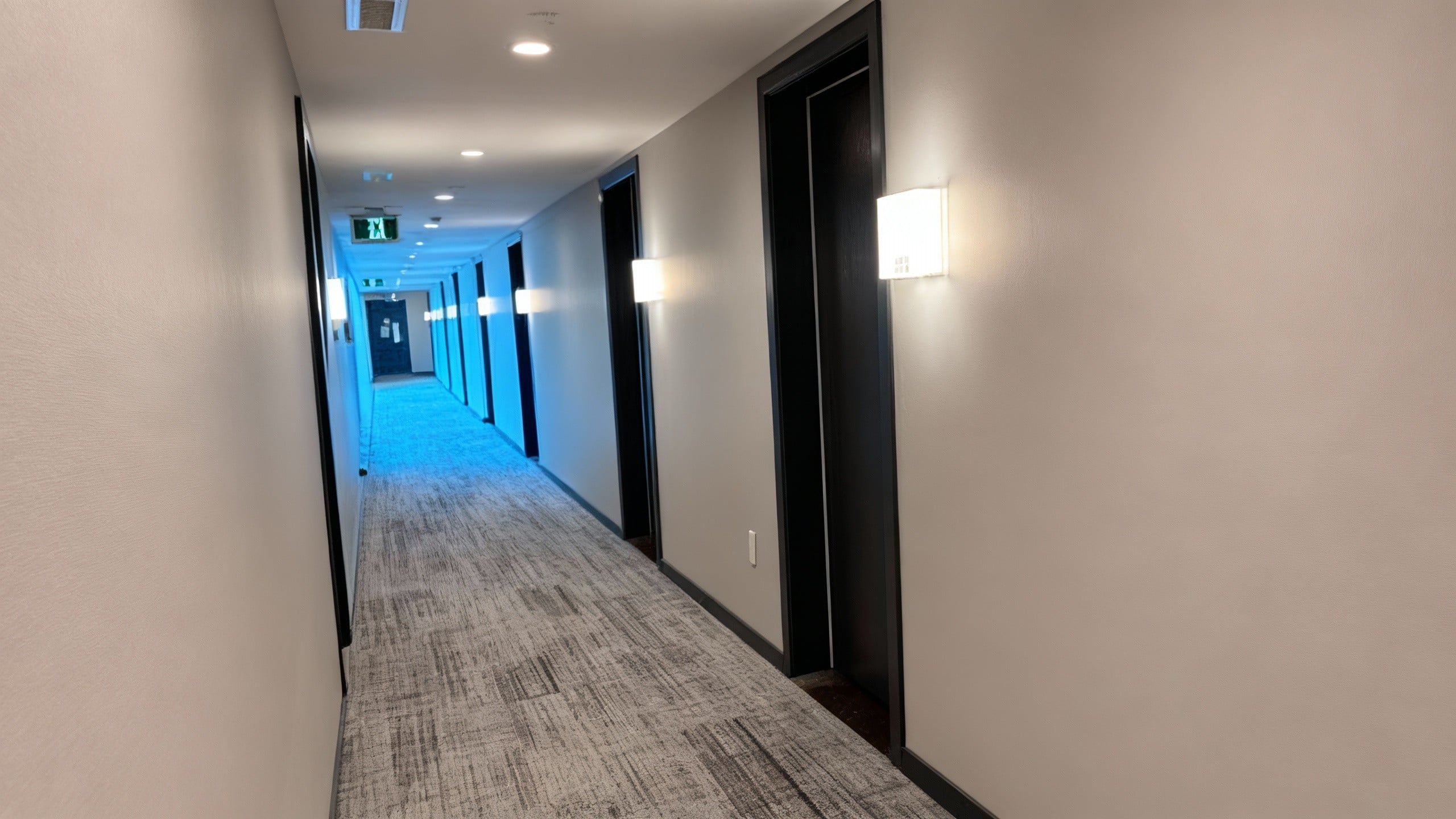 Elegant hotel-style lobby and entrance